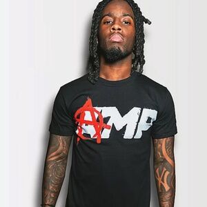 🖤 AMP Anarchy Black Graphic T-Shirt – Men’s Large ⚡️